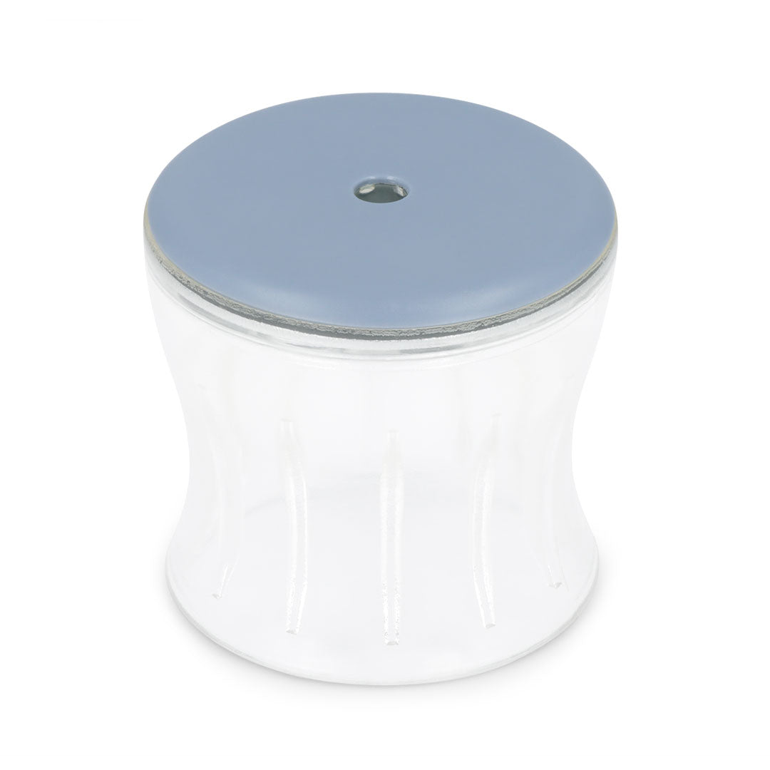 Superflex Stuhlkappen transparent mit Teflon Gleitfläche für runde und eckige Stuhlbeine