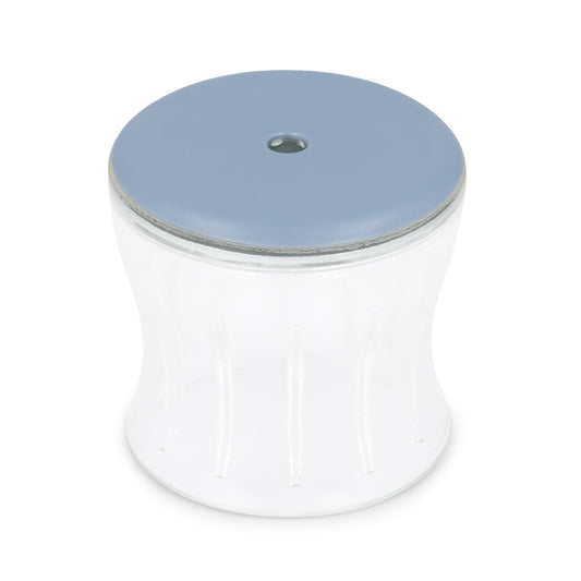 Superflex Stuhlkappen transparent mit Teflon Gleitfläche für runde und eckige Stuhlbeine